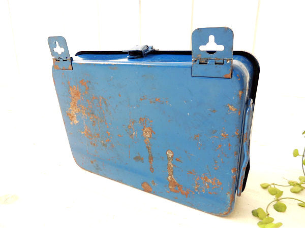 【INDUSTRIAL/ジョンソン&ジョンソン】ヴィンテージ・ファーストエイド・救急箱・工業系