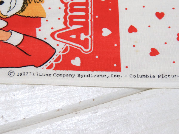 【ANNIE】アニー&サンディ・ハート柄・デッドストック・80'sヴィンテージ・ファブリック/生地