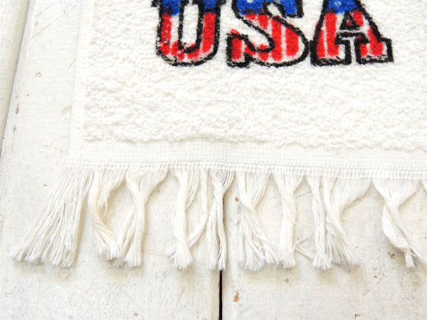 USA CANNON社・アメリカ国旗柄・デッドストック・ヴィンテージ・バスタオル・タオル・コットン