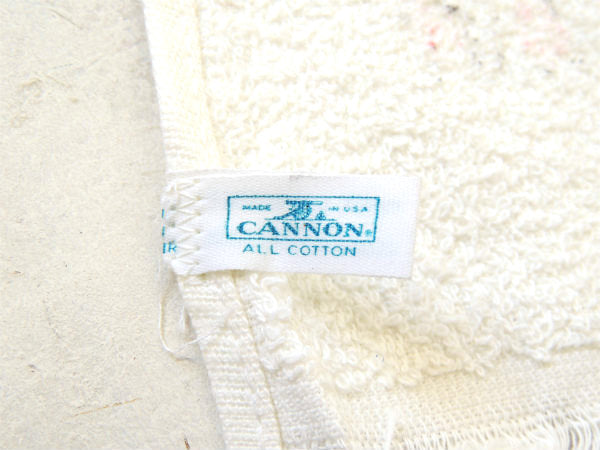 USA CANNON社・アメリカ国旗柄・デッドストック・ヴィンテージ・バスタオル・タオル・コットン