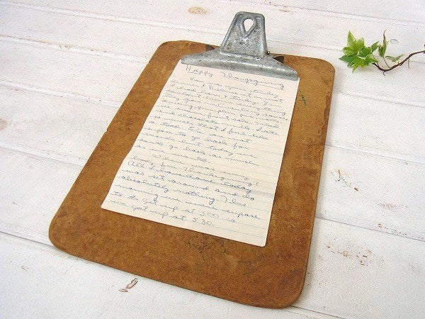 【Buill】ヴィンテージ・クリップボード/バインダー USA