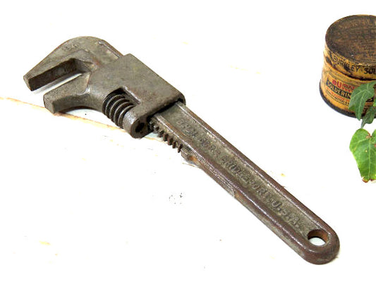 BHM CORP 9IN ヴィンテージ・アジャスター レンチ・工具 アメ車 ガレージ USA