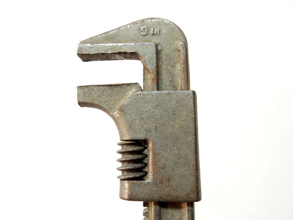 BHM CORP 9IN ヴィンテージ・アジャスター レンチ・工具 アメ車 ガレージ USA