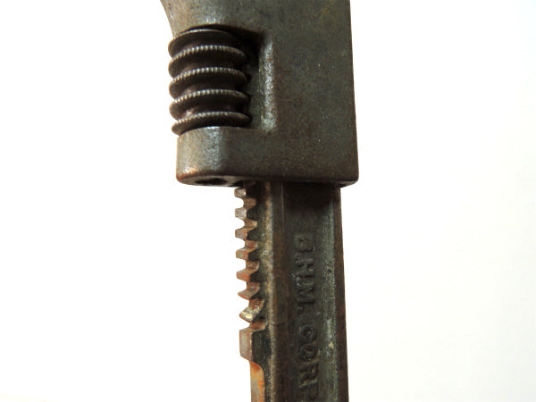 BHM CORP 9IN ヴィンテージ・アジャスター レンチ・工具 アメ車 ガレージ USA