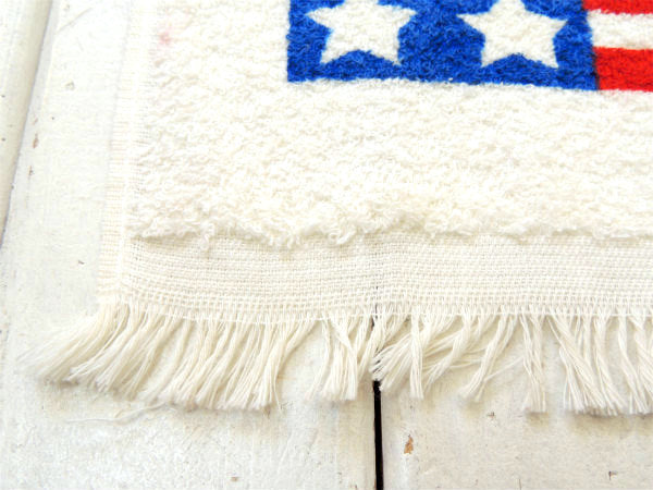 アメリカ&イギリス国旗柄・1976年・デッドストック・ヴィンテージ・フェイスタオル・タオル・コットン