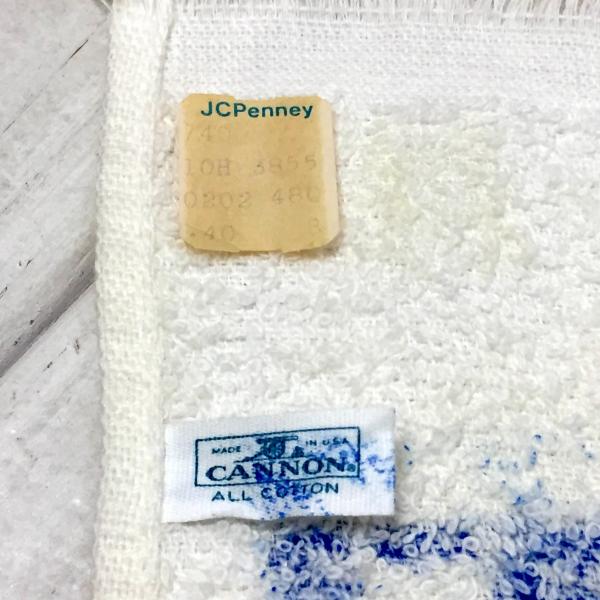 アメリカ&イギリス国旗柄・1976年・デッドストック・ヴィンテージ・フェイスタオル・タオル・コットン