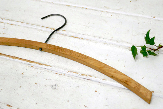 シンプル&ナチュラル・ヴィンテージ・木製ハンガー・ハンガー・インテリア USA