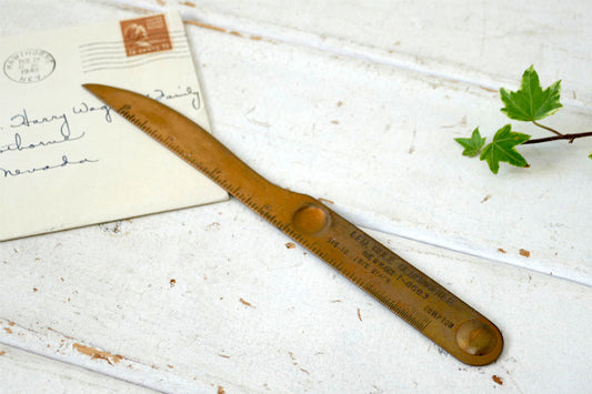 Oldsmobile アメ車 真鍮 ペーパーナイフ ルーラー LA コンプトン ビンテージ US