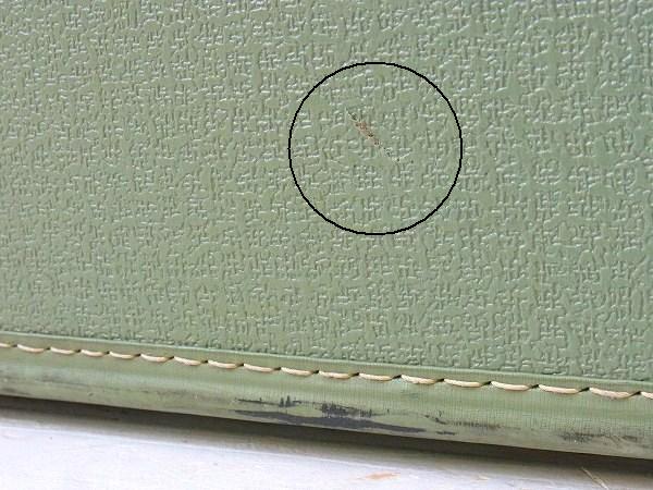 【Starline】ミントグリーン色・ヴィンテージ・スーツケース/トランク(L) USA