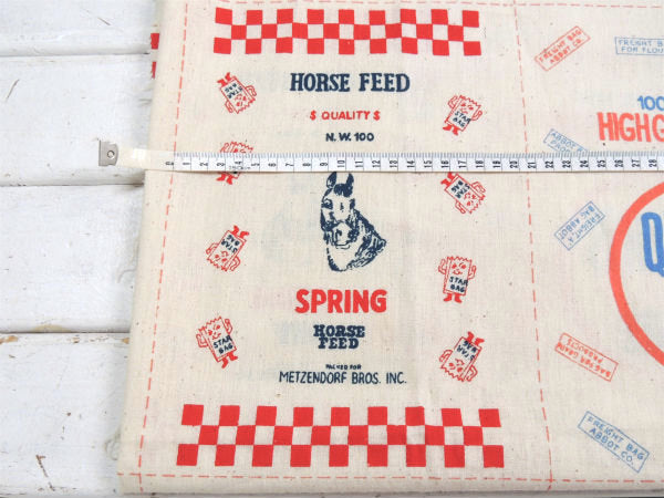 【フィードサック&フラワーサック】デッドストック未使用・ヴィンテージ・6パネル生地/ファブリック①