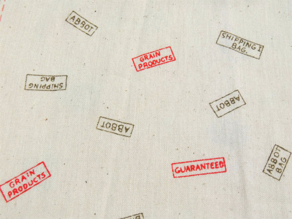 【フラワーサック】6パターン・デッドストック未使用・ヴィンテージ・パネル生地/ファブリック②