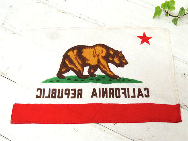 【★CALIFORNIA】カリフォルニア州旗・グリズリー・フラッグ・USA・アメリカ西海岸