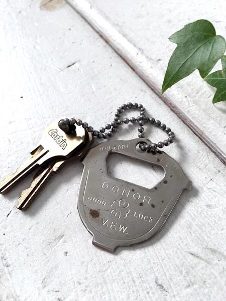 1950's・GOOD LUCK・グッドラック・クローバー・ビンテージ・ドライバー&栓抜き・鍵2本付