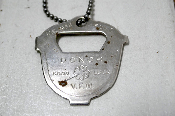 1950's・GOOD LUCK・グッドラック・クローバー・ビンテージ・ドライバー&栓抜き・鍵2本付