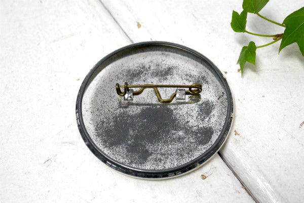 FORD・フォード・自動車・GO FORWARD  1935・ヴィンテージ・缶バッジ・USA