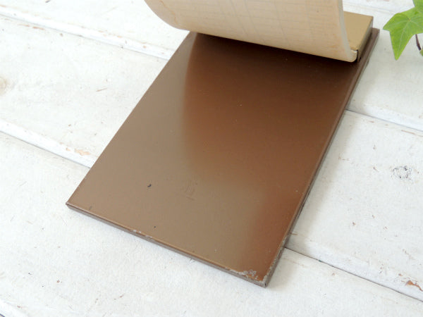 パークシャーマン CANASTA メタル製 ヴィンテージ スコアカードホルダー メモ帳ホルダー