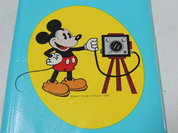 【ミッキーマウス】PHOTOS・ウォルトディズニー・ヴィンテージ・フォトアルバム・アルバム