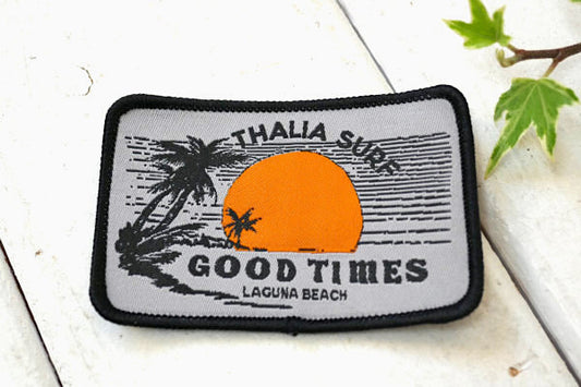 タリアサーフ THALIA カリフォルニア 夕日 GOOD TIMES ラグナ ワッペン パッチ