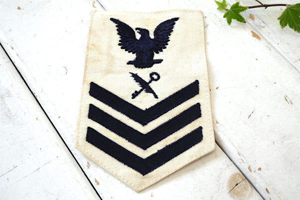 ミリタリー USN イーグル アメリカ軍 海軍 NAVY ヴィンテージ・刺繍 ワッペン 大戦 WW2