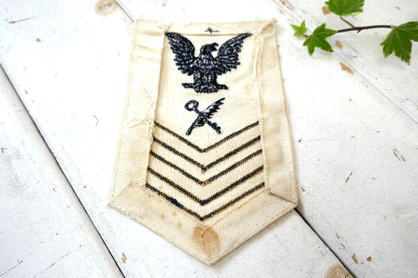 ミリタリー USN イーグル アメリカ軍 海軍 NAVY ヴィンテージ・刺繍 ワッペン 大戦 WW2