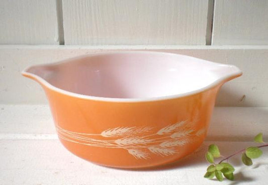 PYREX パイレックス ヴィンテージ オータムハーベスト シンデレラ キャセロール 皿 キッチン雑貨 アメリカンビンテージ