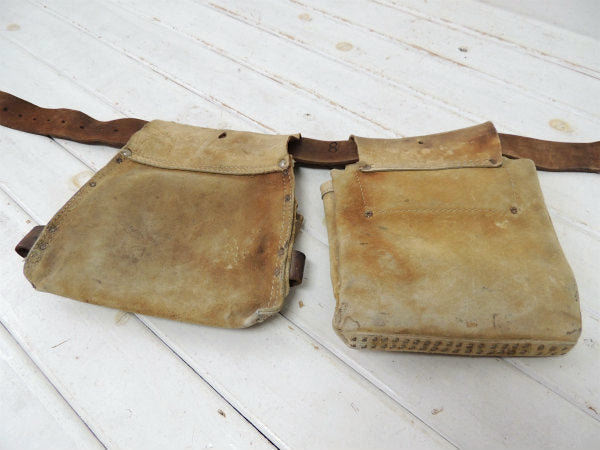 【マグワイア ニコラス】レザー製・DIY・ヴィンテージ・ツールエプロン/工具エプロン USA