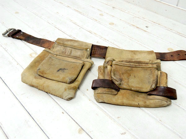 【マグワイア ニコラス】レザー製・DIY・ヴィンテージ・ツールエプロン/工具エプロン USA