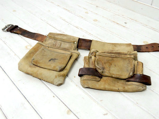 【マグワイア ニコラス】レザー製・DIY・ヴィンテージ・ツールエプロン/工具エプロン USA