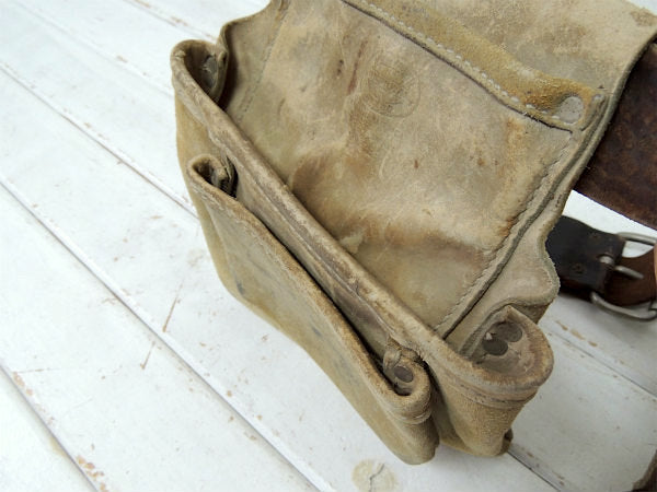 【マグワイア ニコラス】レザー製・DIY・ヴィンテージ・ツールエプロン/工具エプロン USA