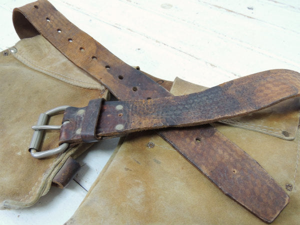 【マグワイア ニコラス】レザー製・DIY・ヴィンテージ・ツールエプロン/工具エプロン USA