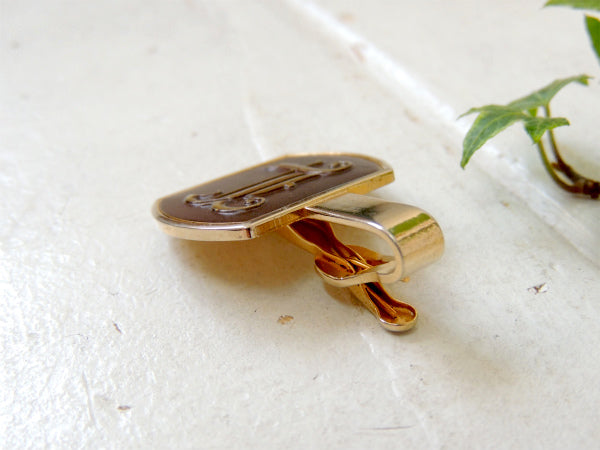 【スワンク・USA】L・イニシャルモチーフ・ヴィンテージ・タイピン・ファッション・アクセサリー