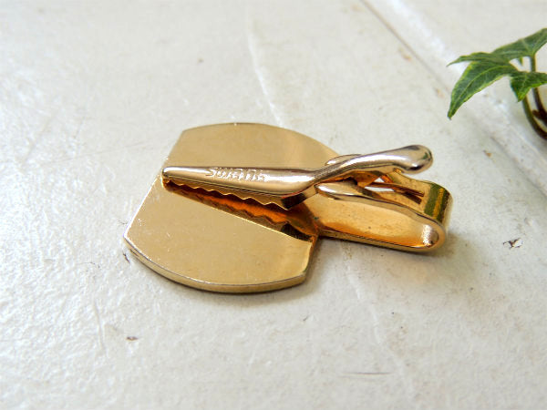 【スワンク・USA】L・イニシャルモチーフ・ヴィンテージ・タイピン・ファッション・アクセサリー