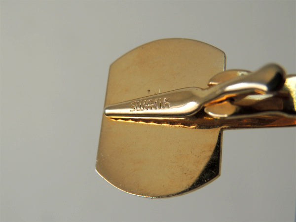 【スワンク・USA】L・イニシャルモチーフ・ヴィンテージ・タイピン・ファッション・アクセサリー