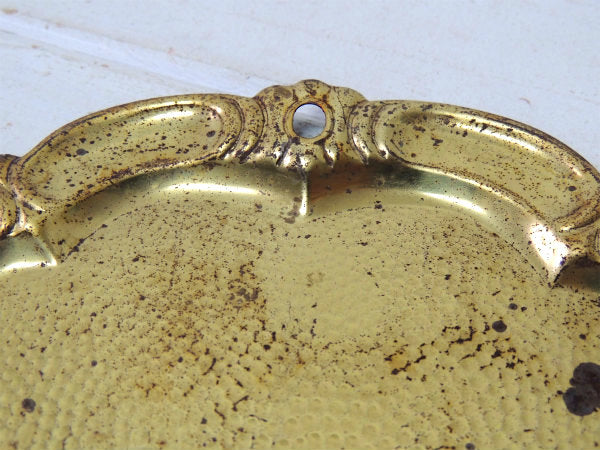 ドイツ製・ゴールド色・アンティーク・クラムトレイ・卓上ちりとり・ダストパン・Germany