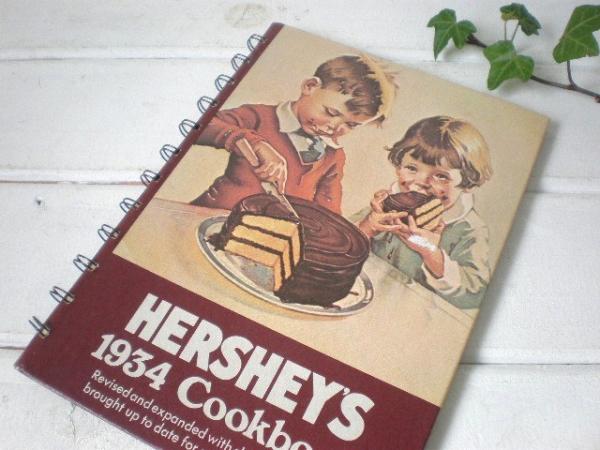 USA　『HERSHEY'S 1934　Cookbook』ハーシー・70’sヴィンテージ・レシピ本