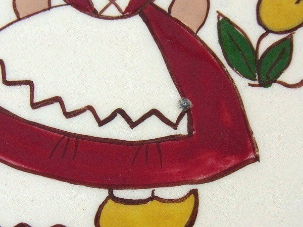 【GENERAL TILE】オランダ衣装の女の子柄・デッドストック・アンティーク・タイル USA