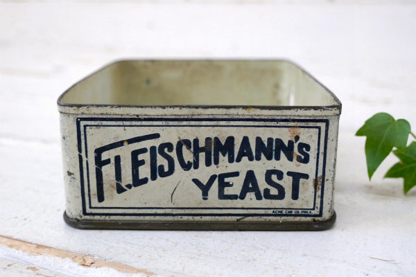 FLEISCHMANN'S YEAST アンティーク・ティンケース・ティン缶・ソープケース USA