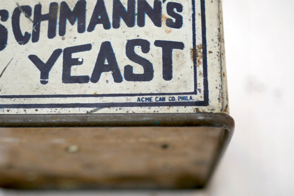 FLEISCHMANN'S YEAST アンティーク・ティンケース・ティン缶・ソープケース USA