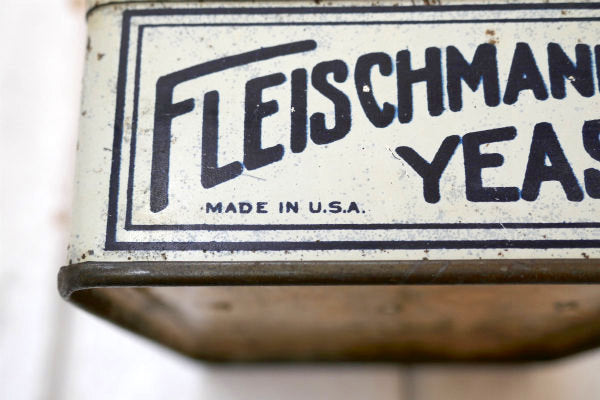 FLEISCHMANN'S YEAST アンティーク・ティンケース・ティン缶・ソープケース USA