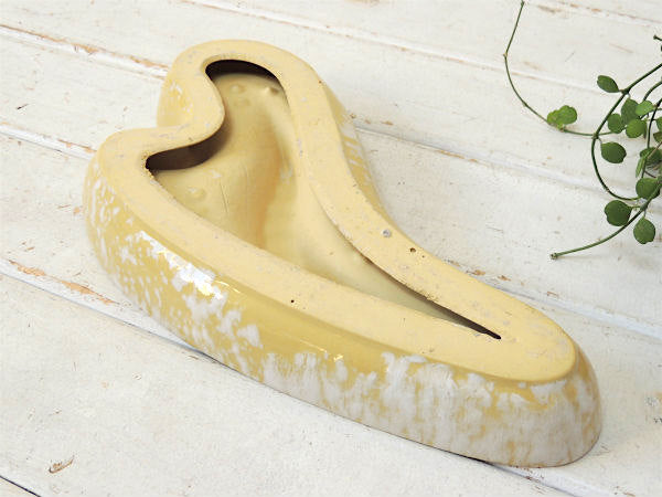 【ミッドセンチュリー・カリフォルニア】陶器製・50’s~60's・ビンテージ・灰皿・アシュトレイ