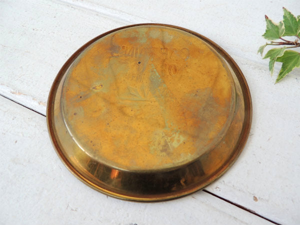 【タイタニック/豪華客船】真鍮製・アンティーク・ポケットチェンジ・トレイ