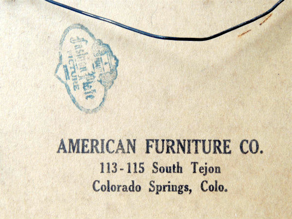 かぼちゃ・葉・スクワッシュ 印刷物・プリント入り・アンティーク・木製フレーム×ガラス製・額・壁飾り