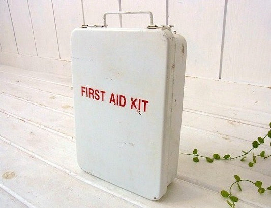 【FIRST AID KIT】ファーストエイド・ヴィンテージ・救急箱/メディスンキャビネット