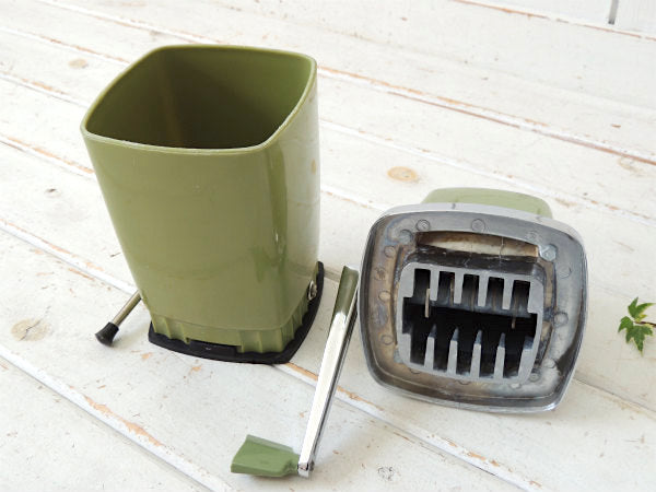 SEARS シアーズ・手動式・バキュームタイプ・グリーン・50's ヴィンテージ・アイスクラッシャー