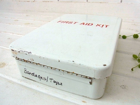 【FIRST AID KIT】ファーストエイド・ヴィンテージ・救急箱/メディスンキャビネット