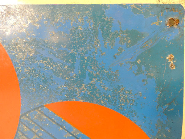 【1940s~AC/FUEL PUMPS】ヴィンテージ・スチール製・両面サイン・看板・USA