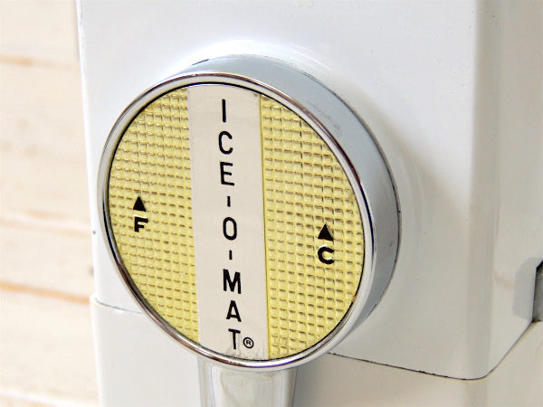 ICE-O-MAT ミッドセンチュリー ホワイト 手動式 50'sヴィンテージ アイスクラッシャー