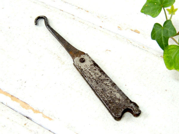 フローシャイム アドバタイジング USA ヴィンテージ ボタンフック 紳士靴 1920s OLD ブーツフック