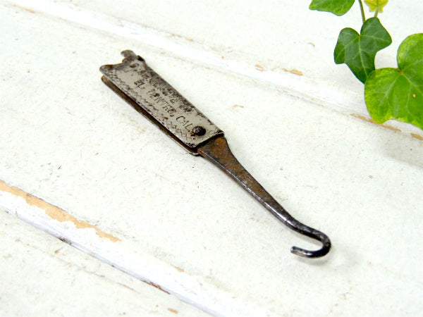 フローシャイム アドバタイジング USA ヴィンテージ ボタンフック 紳士靴 1920s OLD ブーツフック