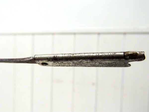 フローシャイム アドバタイジング USA ヴィンテージ ボタンフック 紳士靴 1920s OLD ブーツフック